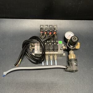 Norgren Pneumatic Solenoid Valve Manifolds Assembly R07-200-RNAG, V096526A-B300A